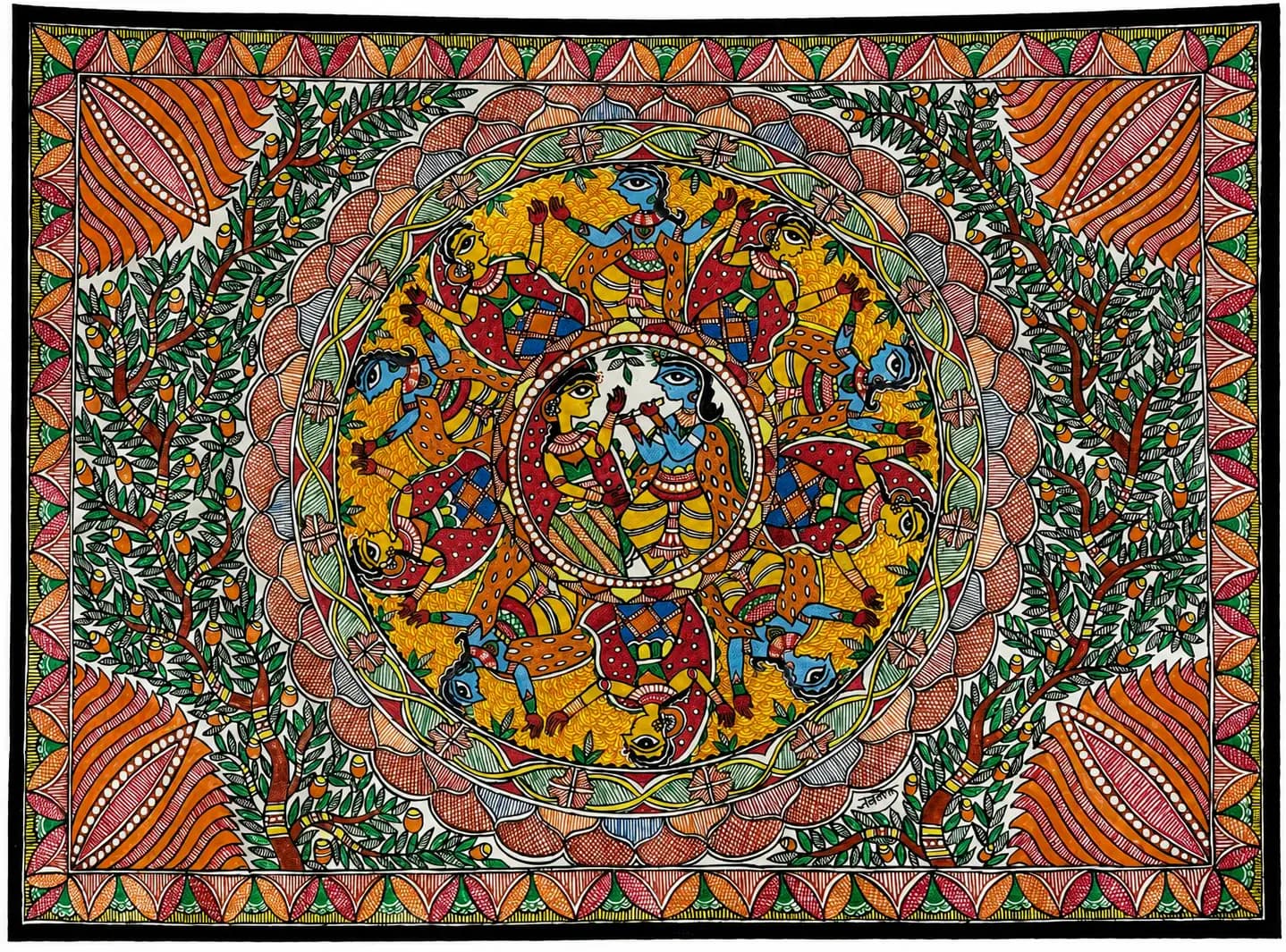 Divine Weaver Painting